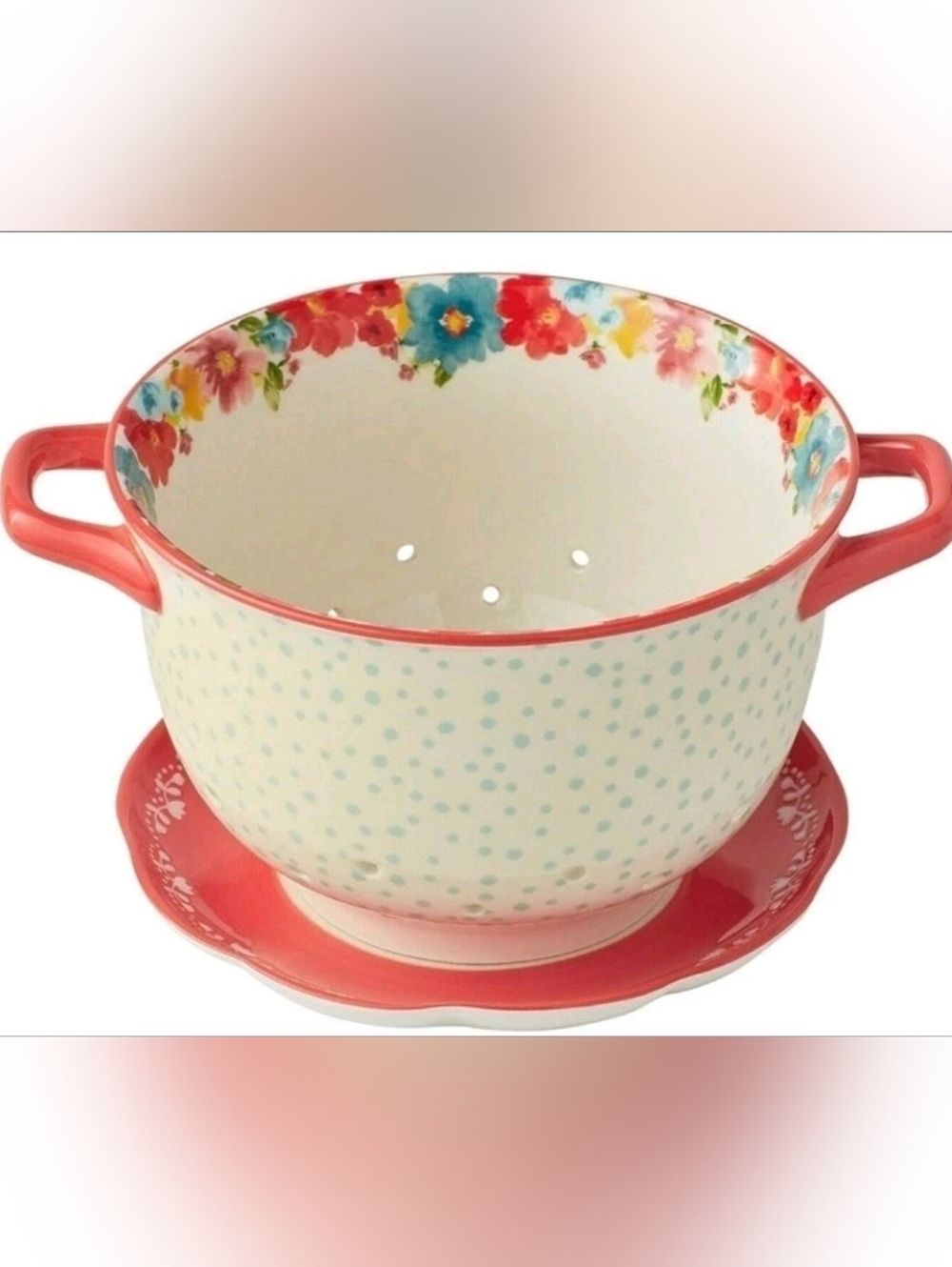 Pioneer Woman Breezy Blossom Colander